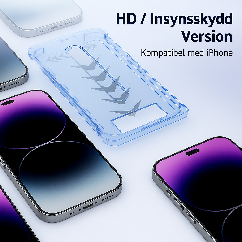 TryggScreen™ UltraShield - 3 i 1 Skärmskydd