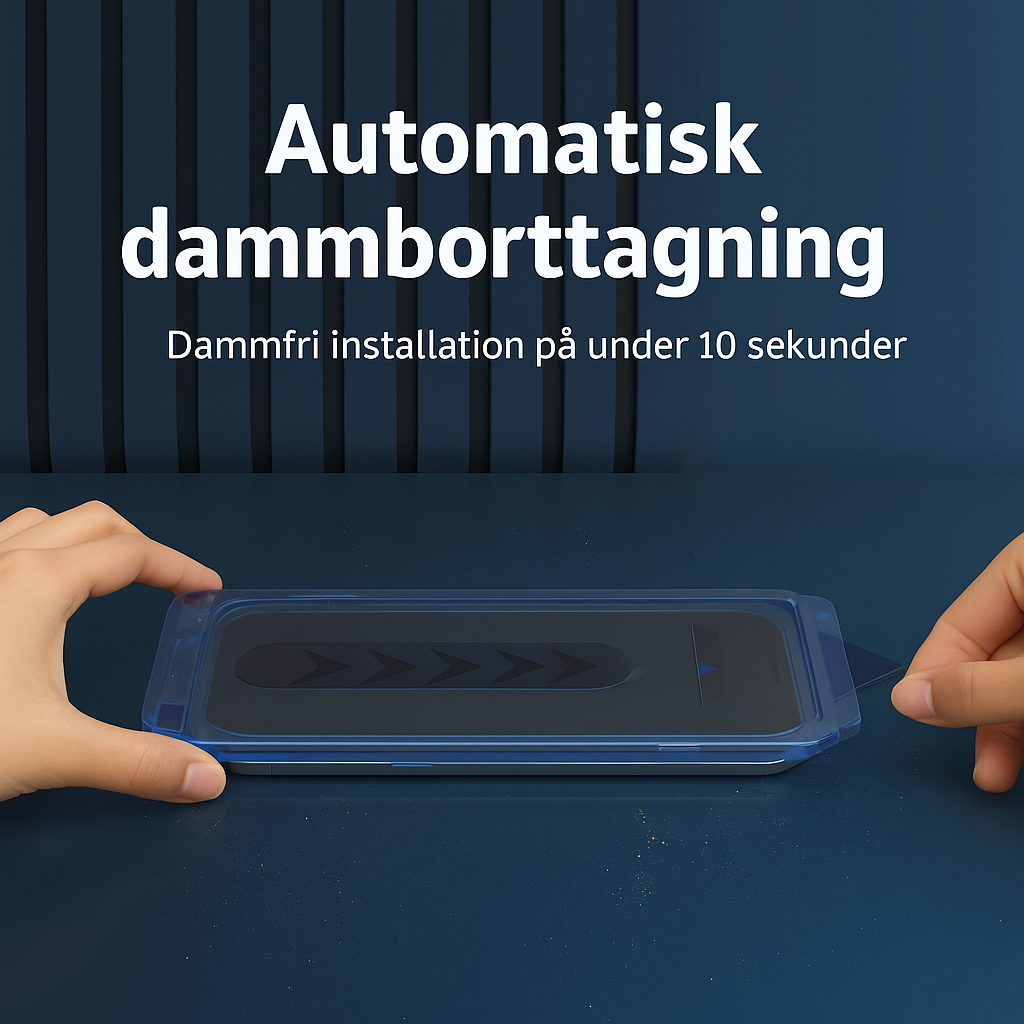 TryggScreen™ UltraShield - 3 i 1 Skärmskydd